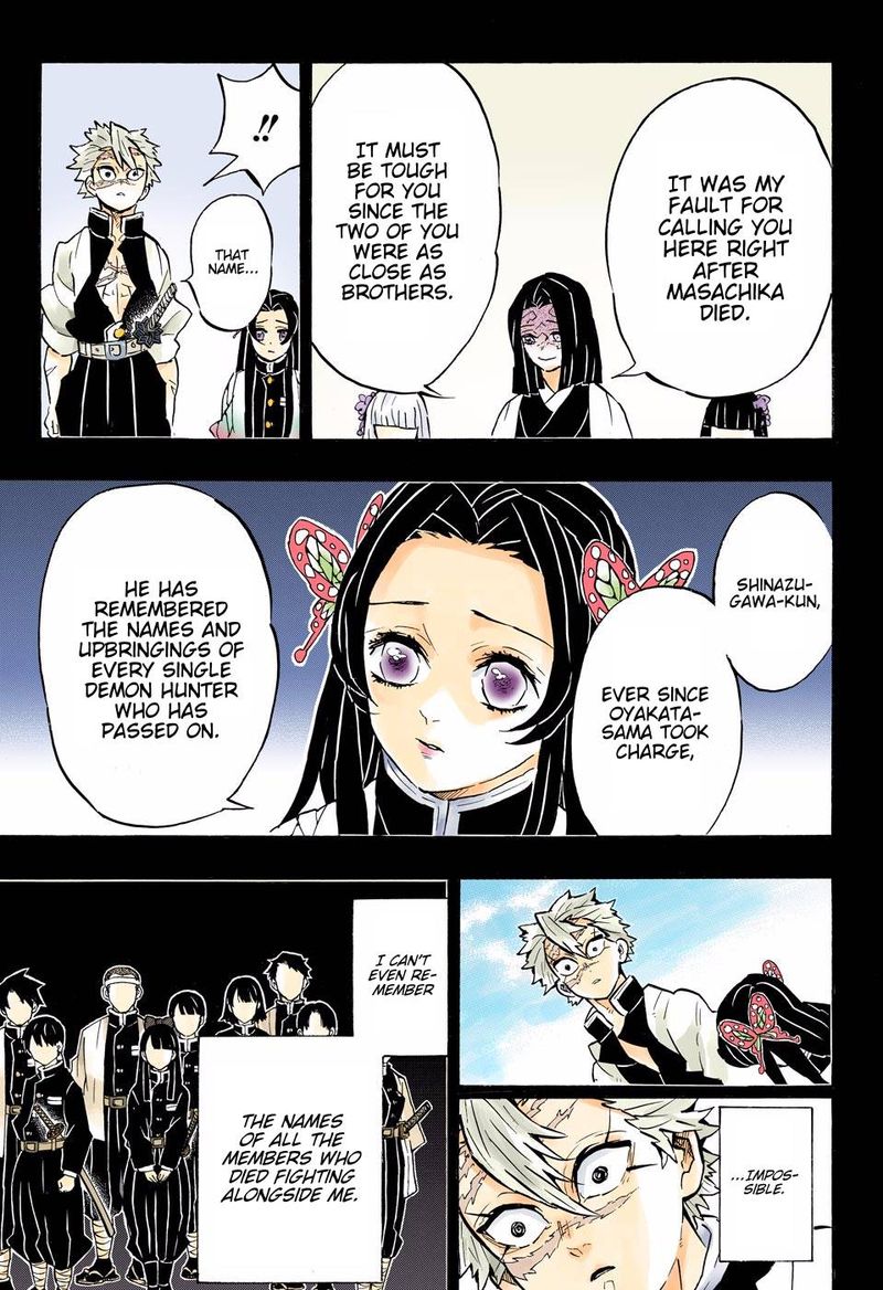 Demon Slayer: Kimetsu no Yaiba – manga in colored Chapter 168 - Page 15