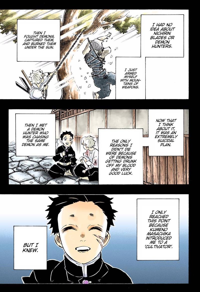 Demon Slayer: Kimetsu no Yaiba – manga in colored Chapter 168 - Page 3