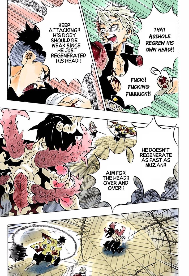 Demon Slayer: Kimetsu no Yaiba – manga in colored Chapter 176 - Page 11