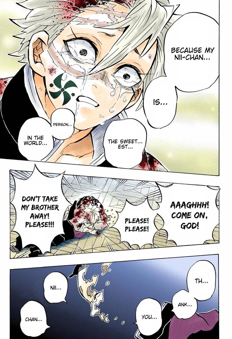 Demon Slayer: Kimetsu no Yaiba – manga in colored Chapter 179 - Page 17