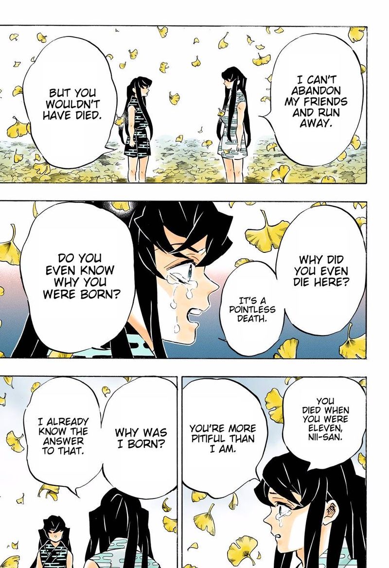 Demon Slayer: Kimetsu no Yaiba – manga in colored Chapter 179 - Page 9