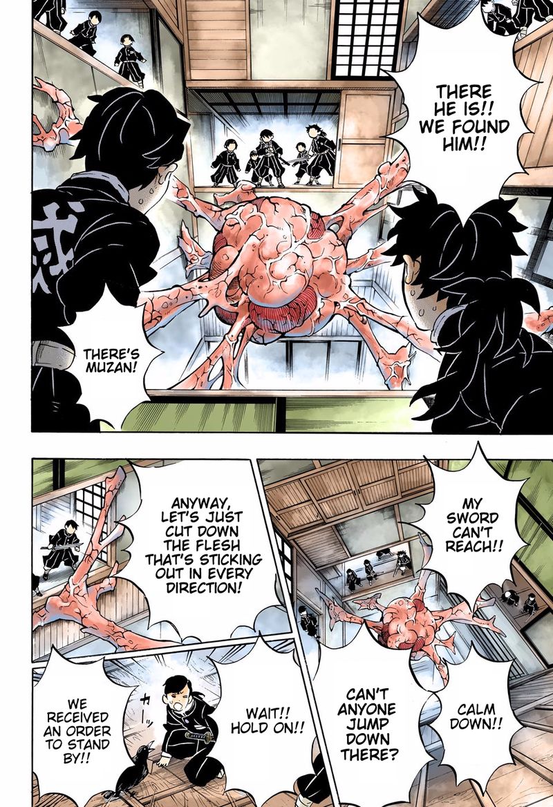 Demon Slayer: Kimetsu no Yaiba – manga in colored Chapter 180 - Page 6