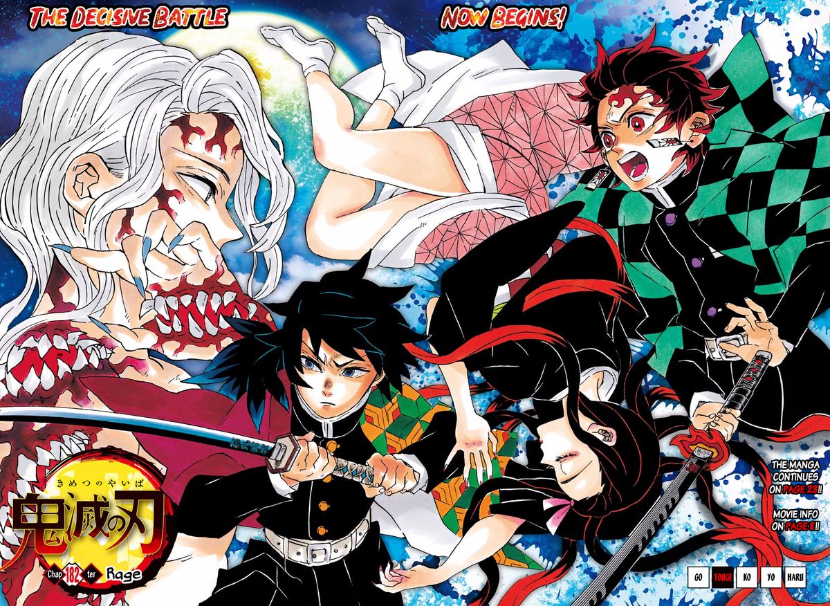 Demon Slayer: Kimetsu no Yaiba – manga in colored Chapter 182 - Page 4