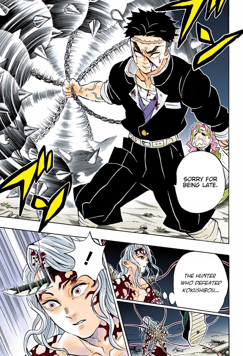 Demon Slayer: Kimetsu no Yaiba – manga in colored Chapter 185 - Page 13