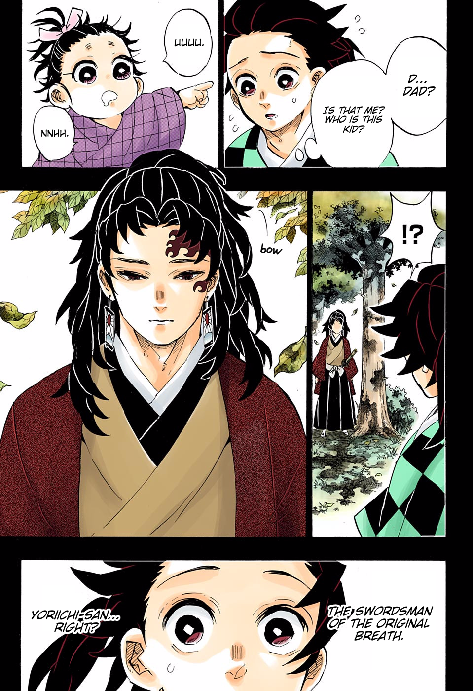 Demon Slayer: Kimetsu no Yaiba – manga in colored Chapter 186 - Page 3