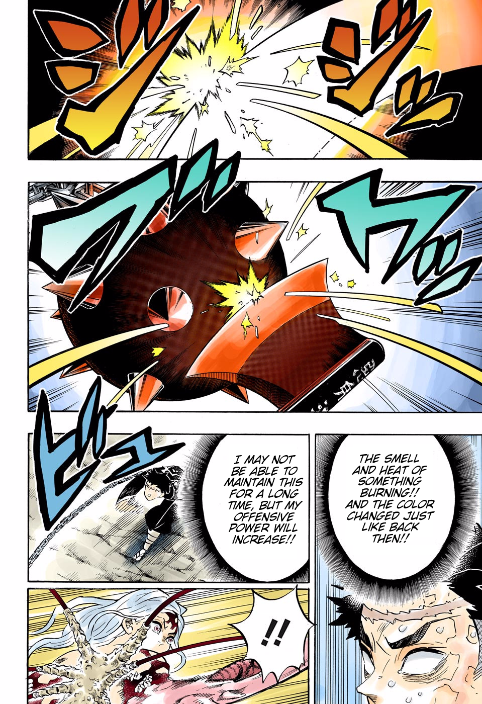 Demon Slayer: Kimetsu no Yaiba – manga in colored Chapter 190 - Page 16