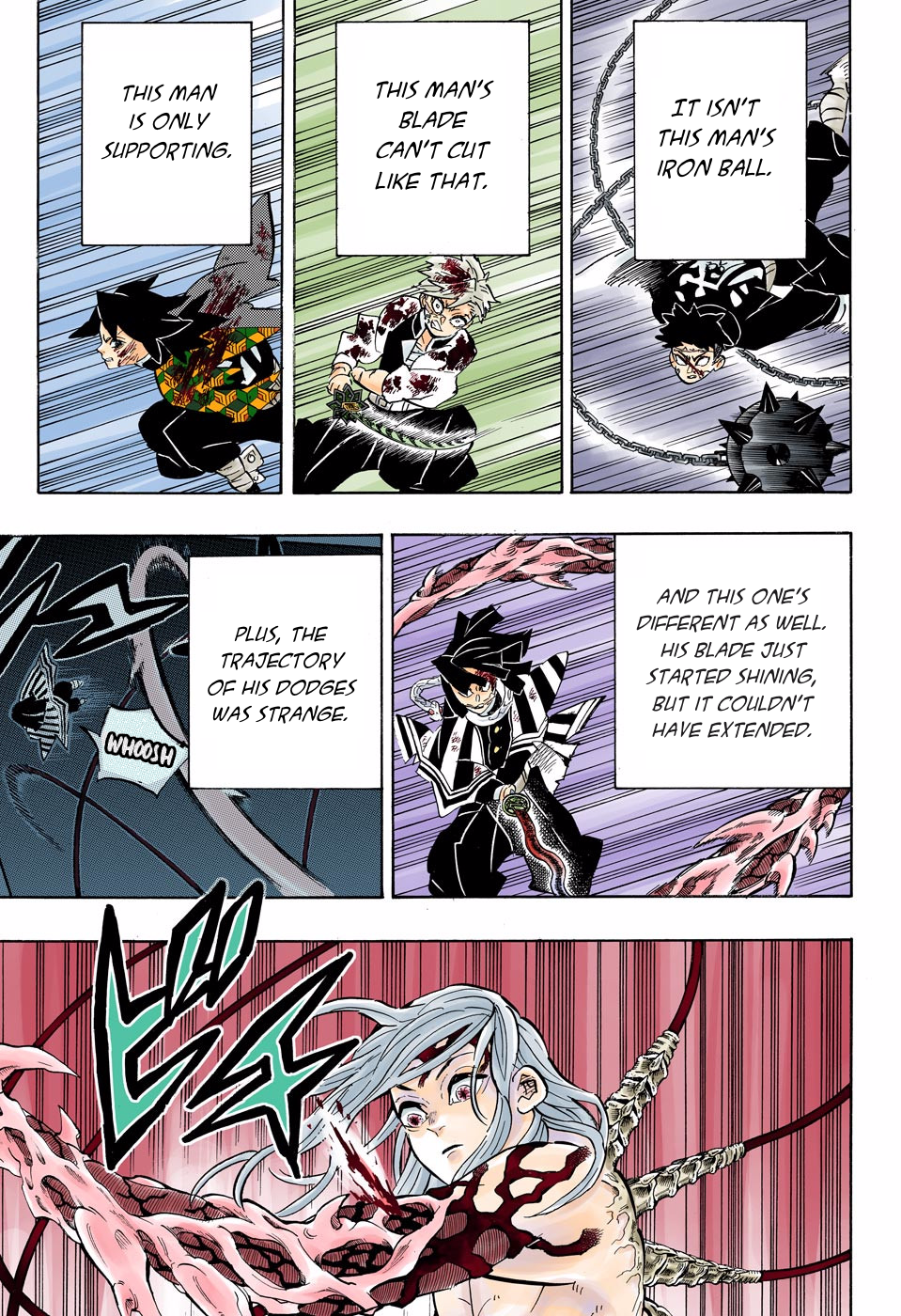 Demon Slayer: Kimetsu no Yaiba – manga in colored Chapter 190 - Page 7