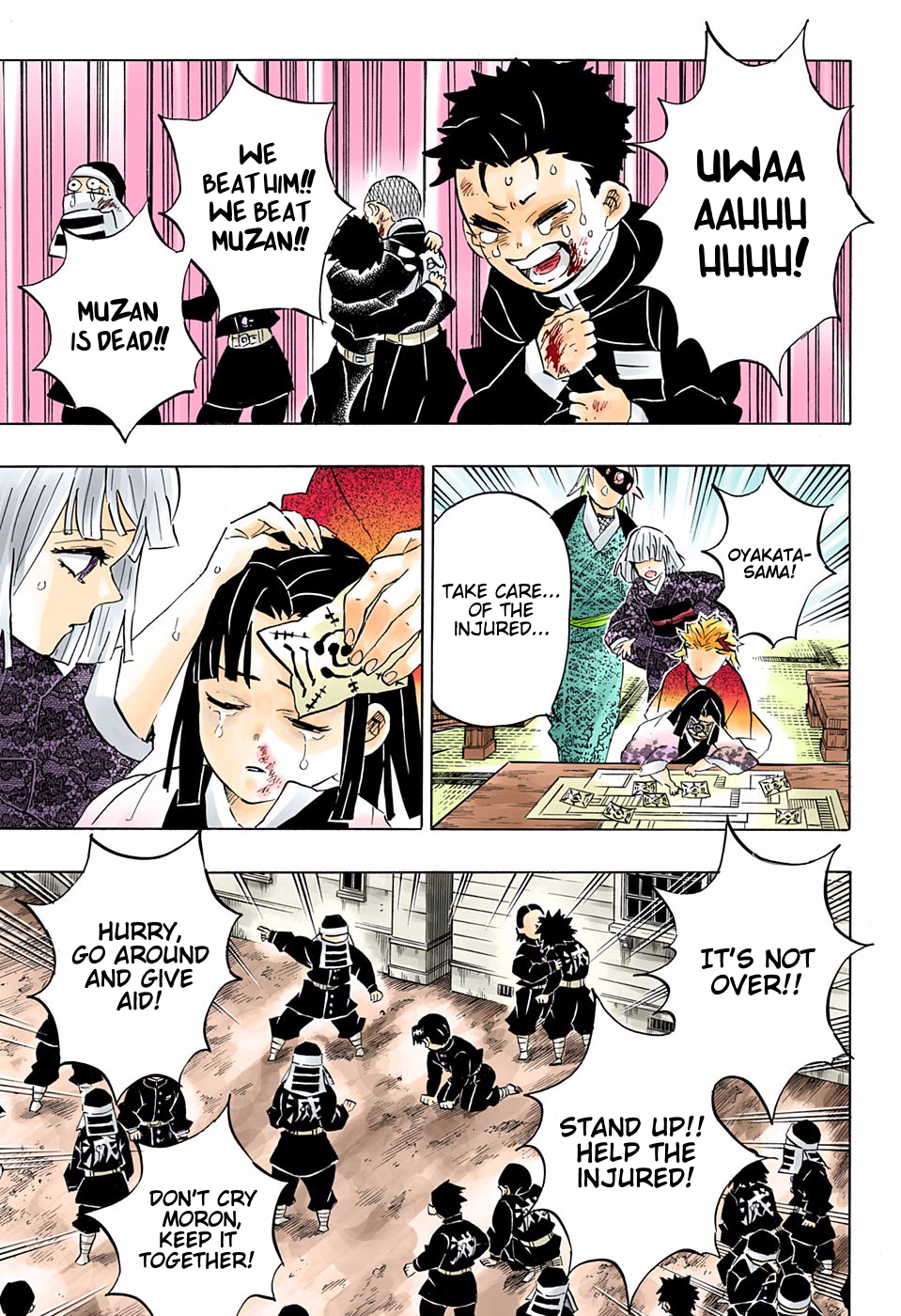 Demon Slayer: Kimetsu no Yaiba – manga in colored Chapter 200 - Page 7