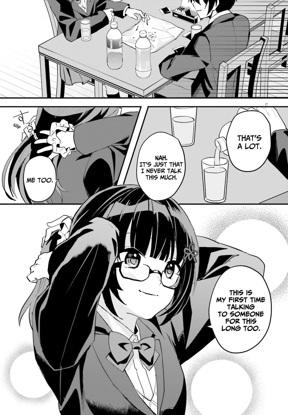 The Plain-Looking Girl, Who Became My Fiancée, Is Only Cute At Home Chapter 2 - Page 21