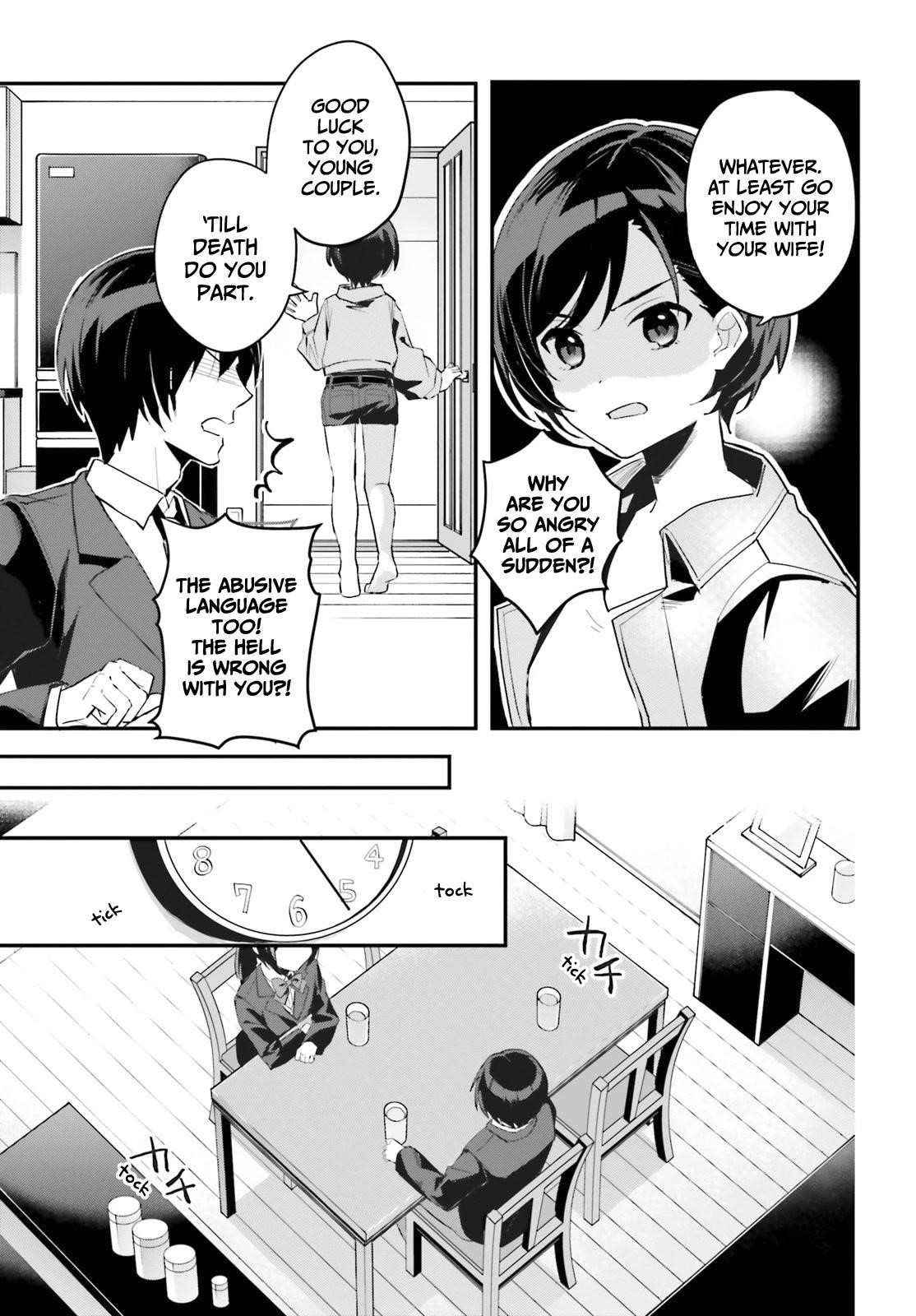 The Plain-Looking Girl, Who Became My Fiancée, Is Only Cute At Home Chapter 2 - Page 9