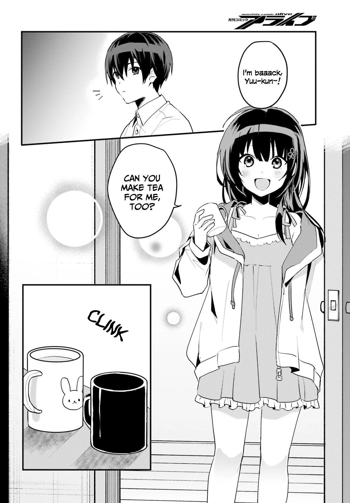 The Plain-Looking Girl, Who Became My Fiancée, Is Only Cute At Home Chapter 4 - Page 14