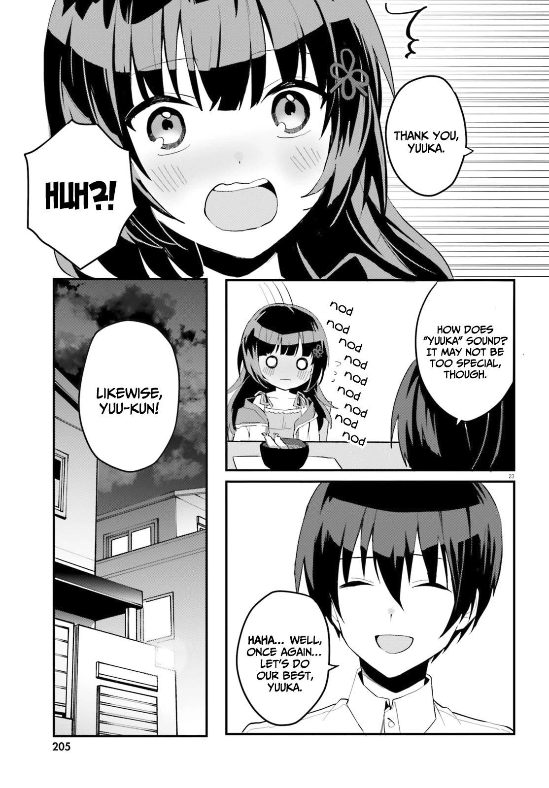 The Plain-Looking Girl, Who Became My Fiancée, Is Only Cute At Home Chapter 4 - Page 23