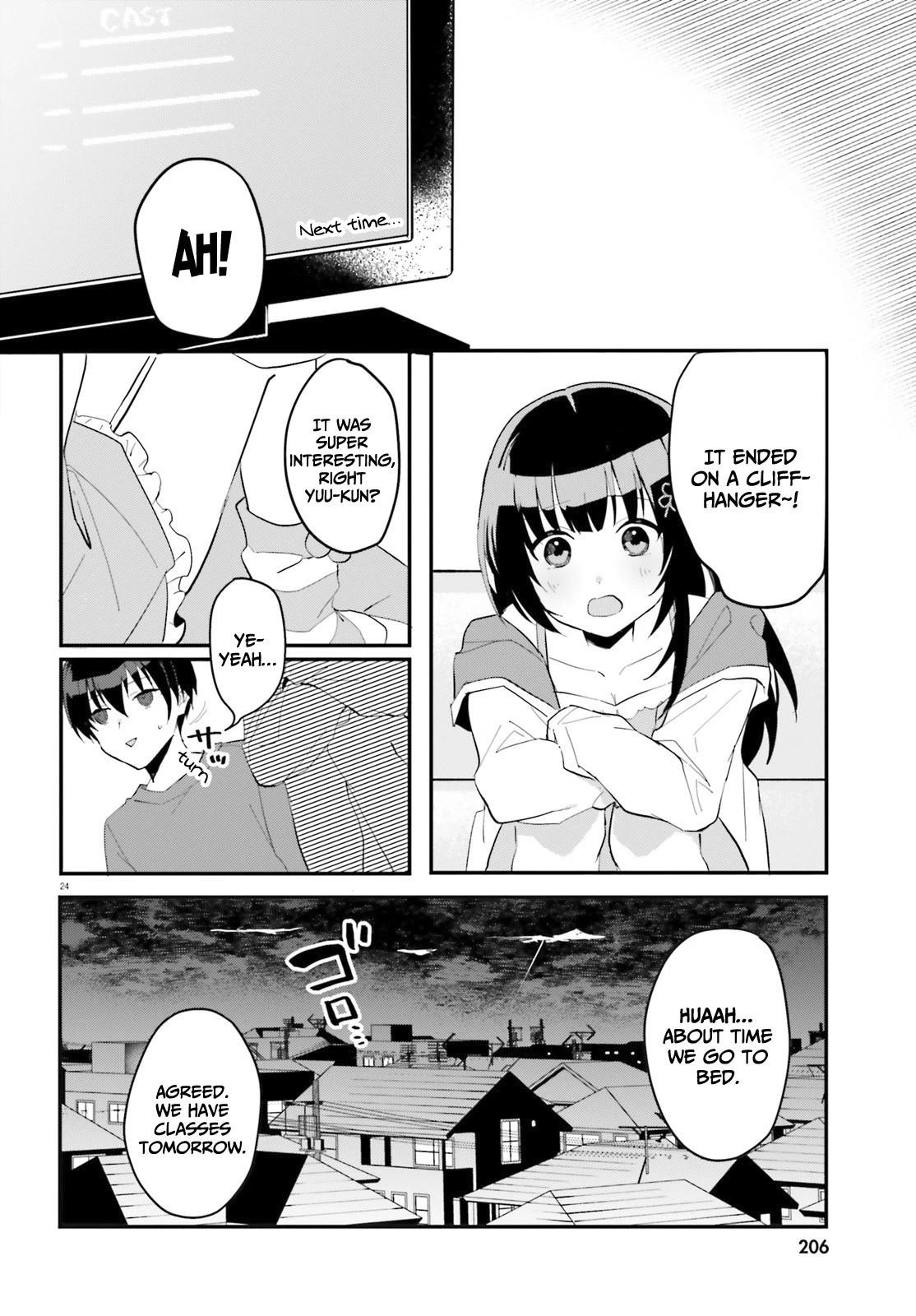 The Plain-Looking Girl, Who Became My Fiancée, Is Only Cute At Home Chapter 4 - Page 24