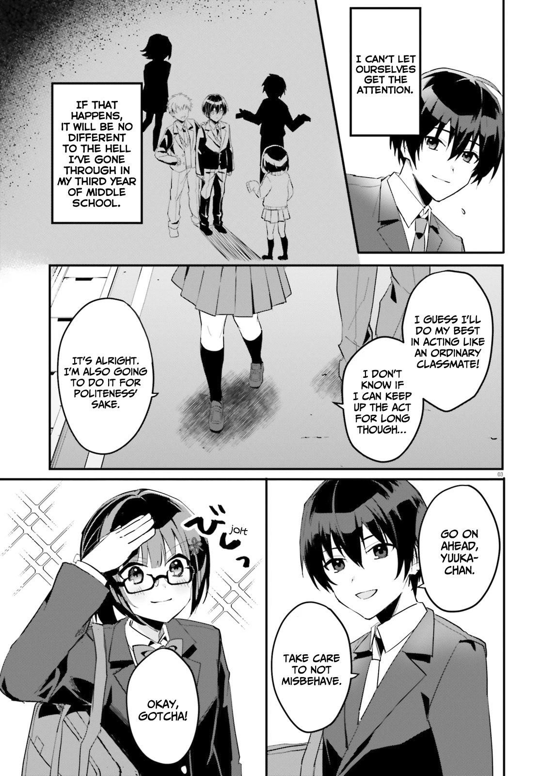 The Plain-Looking Girl, Who Became My Fiancée, Is Only Cute At Home Chapter 4 - Page 3