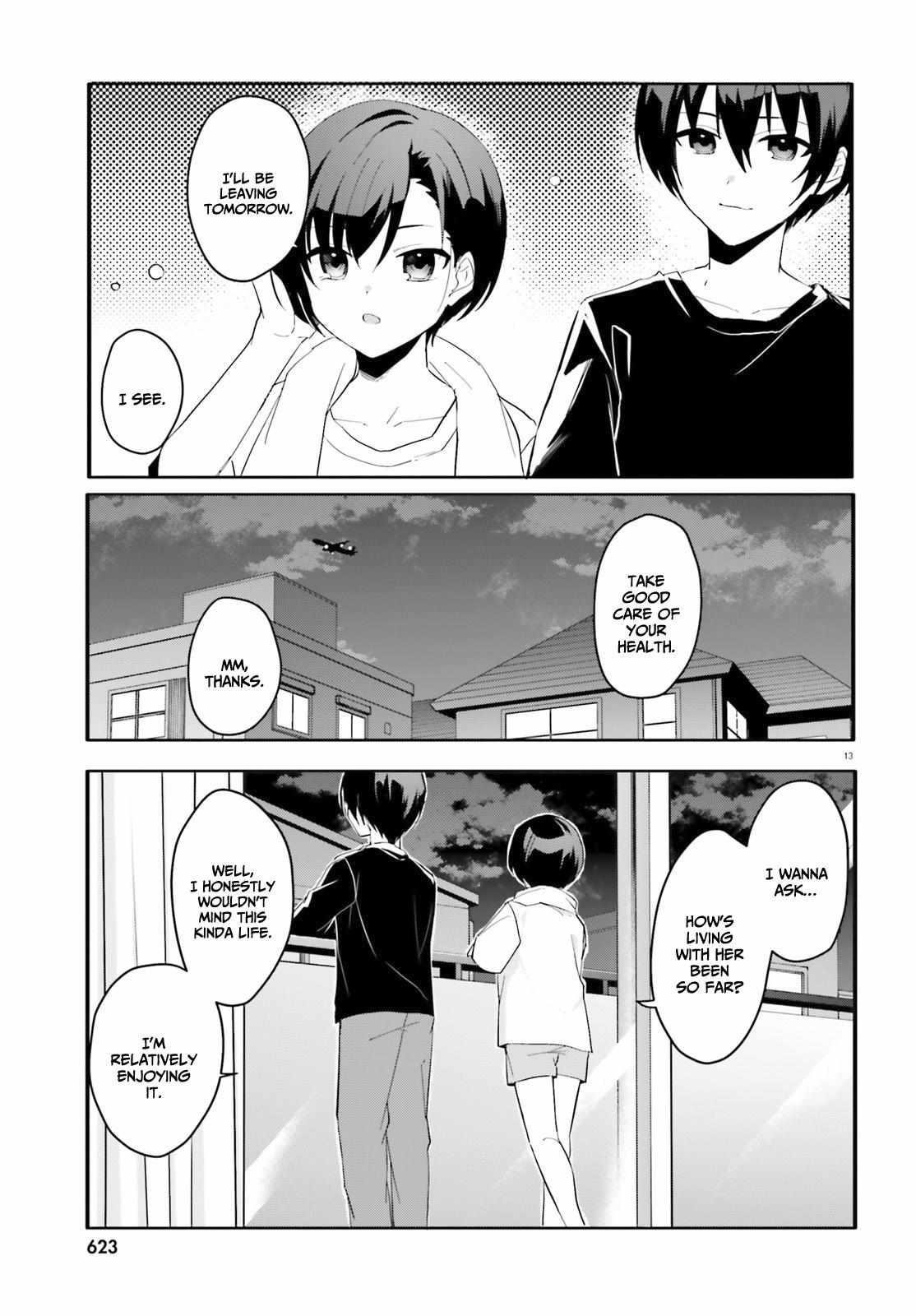 The Plain-Looking Girl, Who Became My Fiancée, Is Only Cute At Home Chapter 8 - Page 13