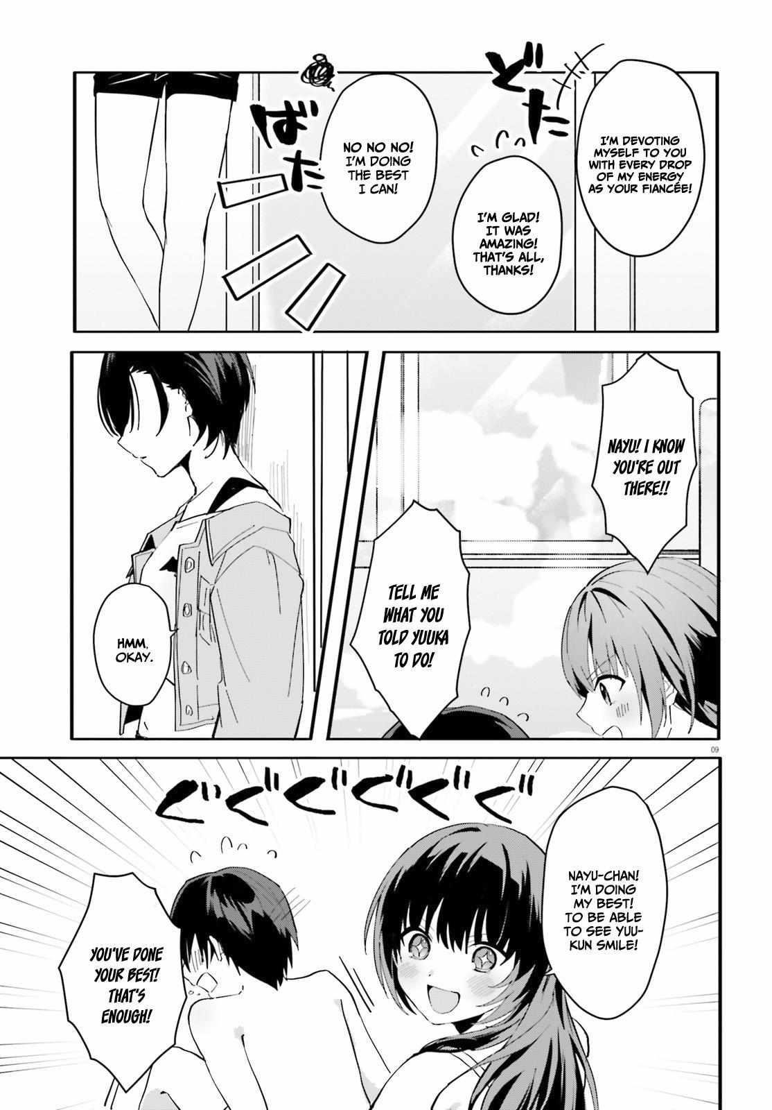 The Plain-Looking Girl, Who Became My Fiancée, Is Only Cute At Home Chapter 8 - Page 9