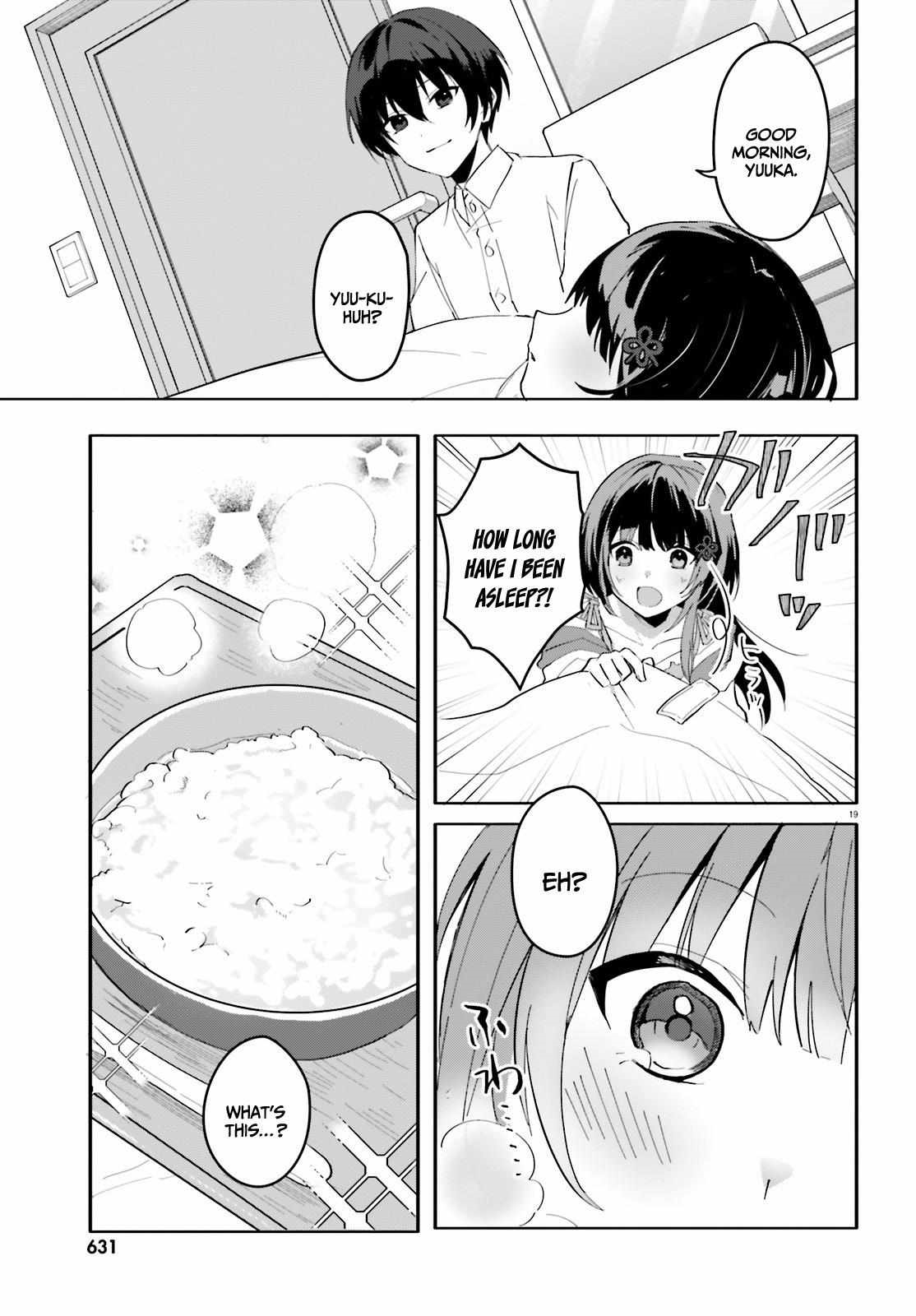 The Plain-Looking Girl, Who Became My Fiancée, Is Only Cute At Home Chapter 9 - Page 19