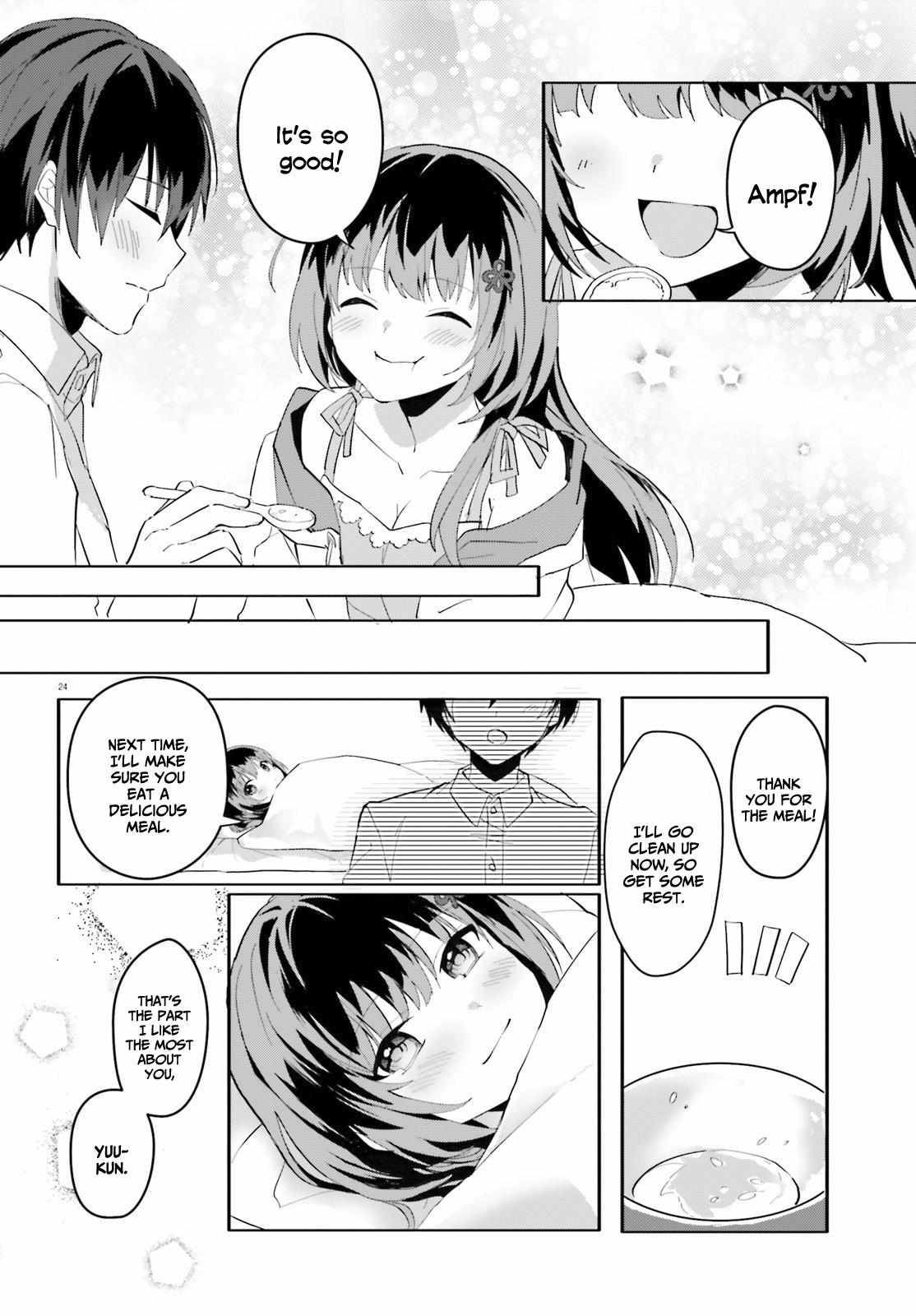 The Plain-Looking Girl, Who Became My Fiancée, Is Only Cute At Home Chapter 9 - Page 24