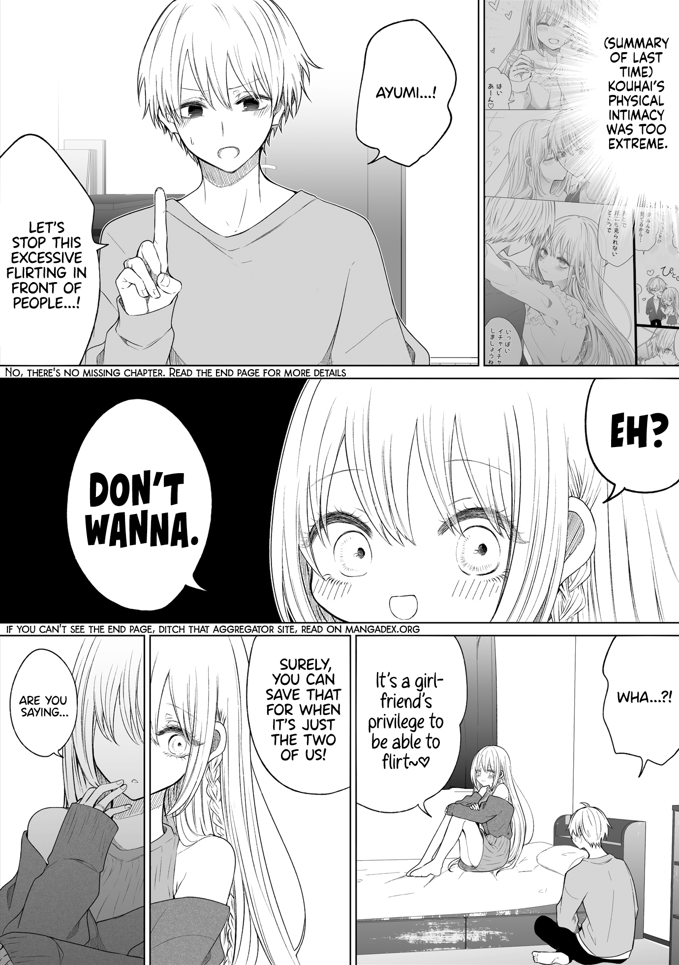 Ichizu De Bitch Na Kouhai Chapter 138 - Page 1