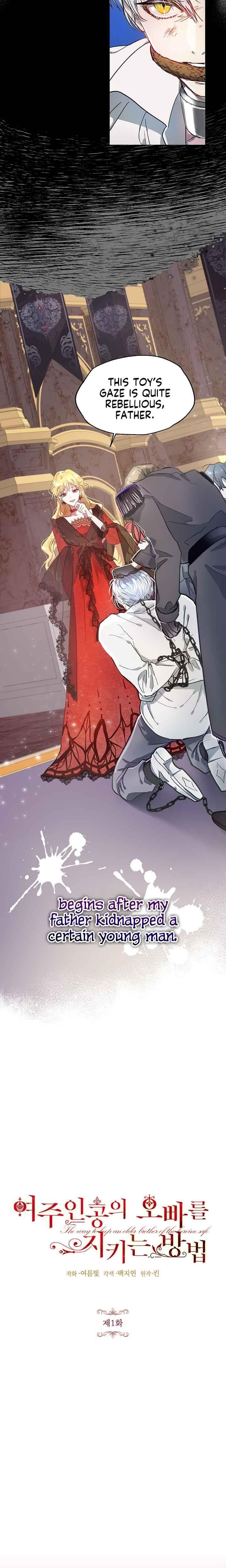 How to Protect the Heroine’s Older Brother Chapter 1 - Page 2