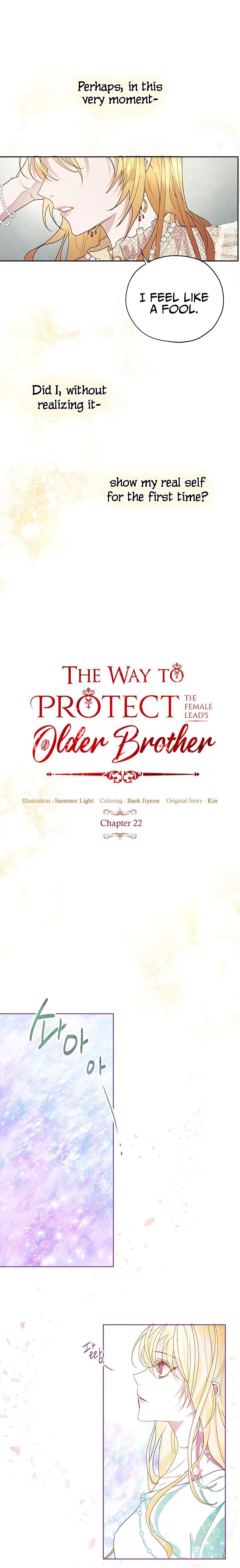 How to Protect the Heroine’s Older Brother Chapter 22 - Page 7