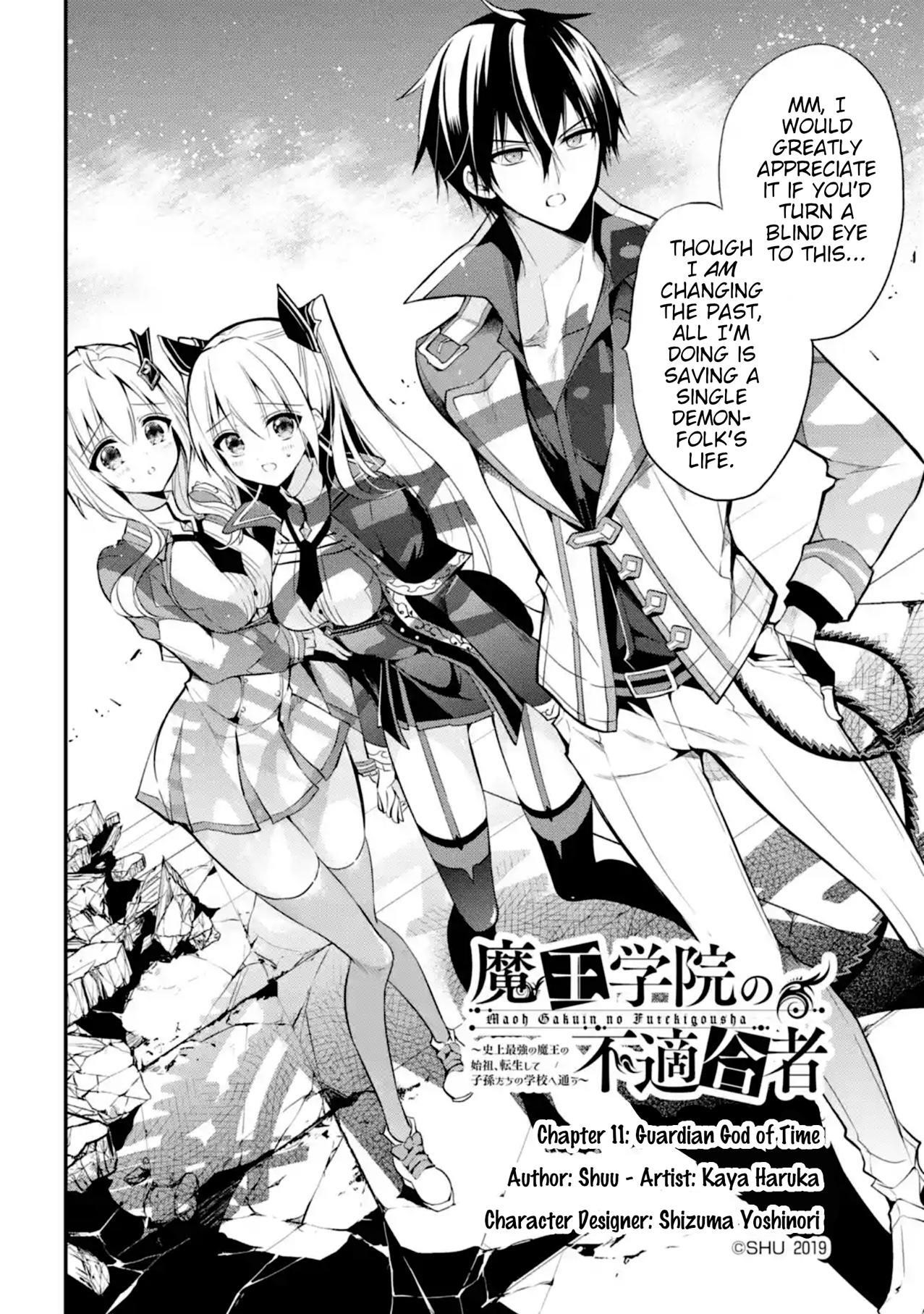Maou Gakuin No Futekigousha Chapter 11 - Page 2