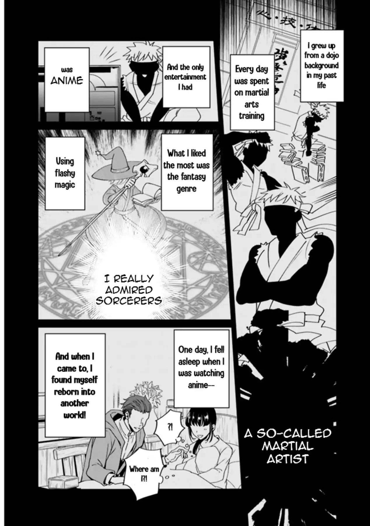 The World’s Strongest Fighter Who Tried Too Hard Living A Leisure Life In A World Of Magic Chapter 1 - Page 3