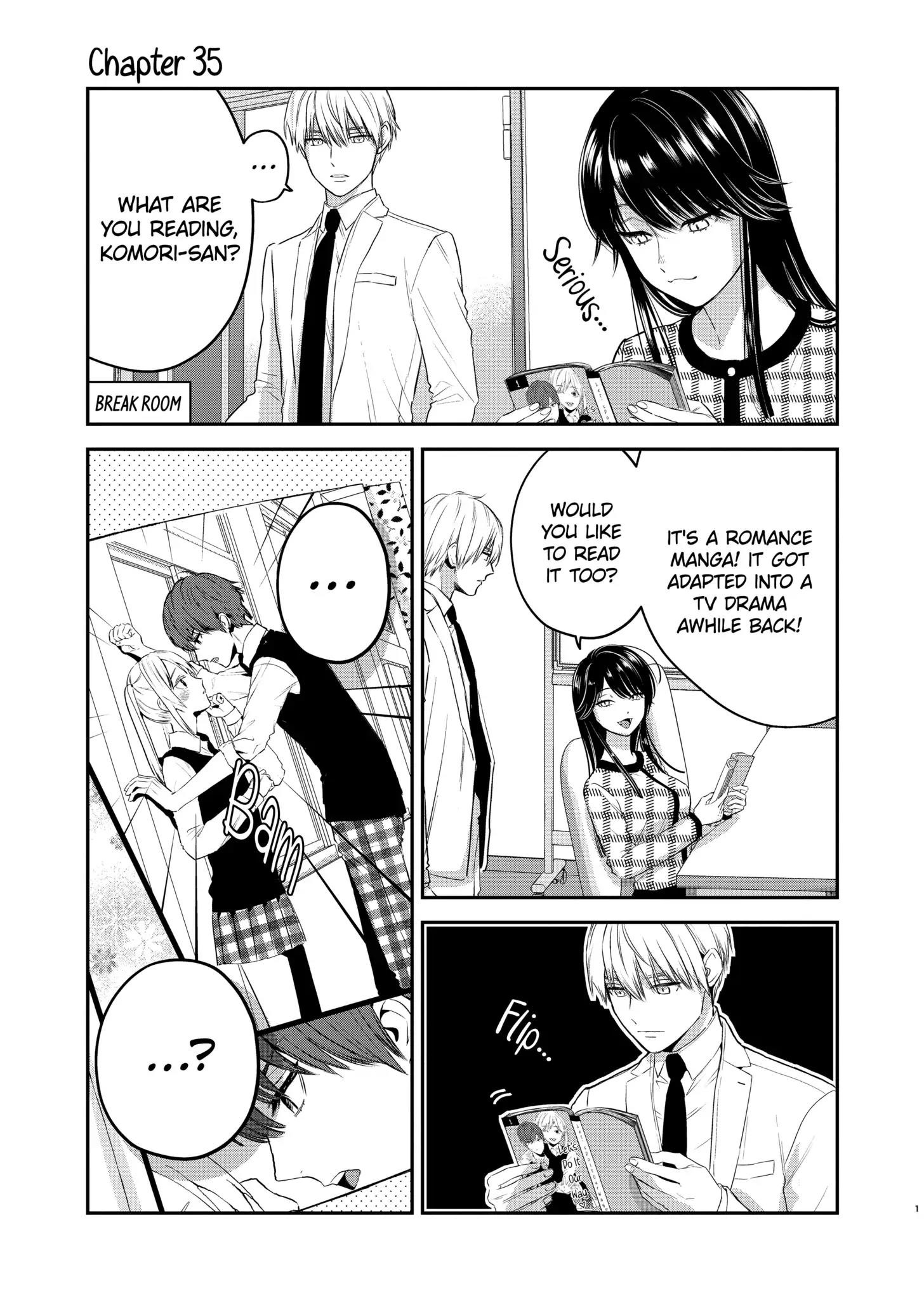 Ice Guy and the Cool Female Colleague Chapter 35 - Page 1