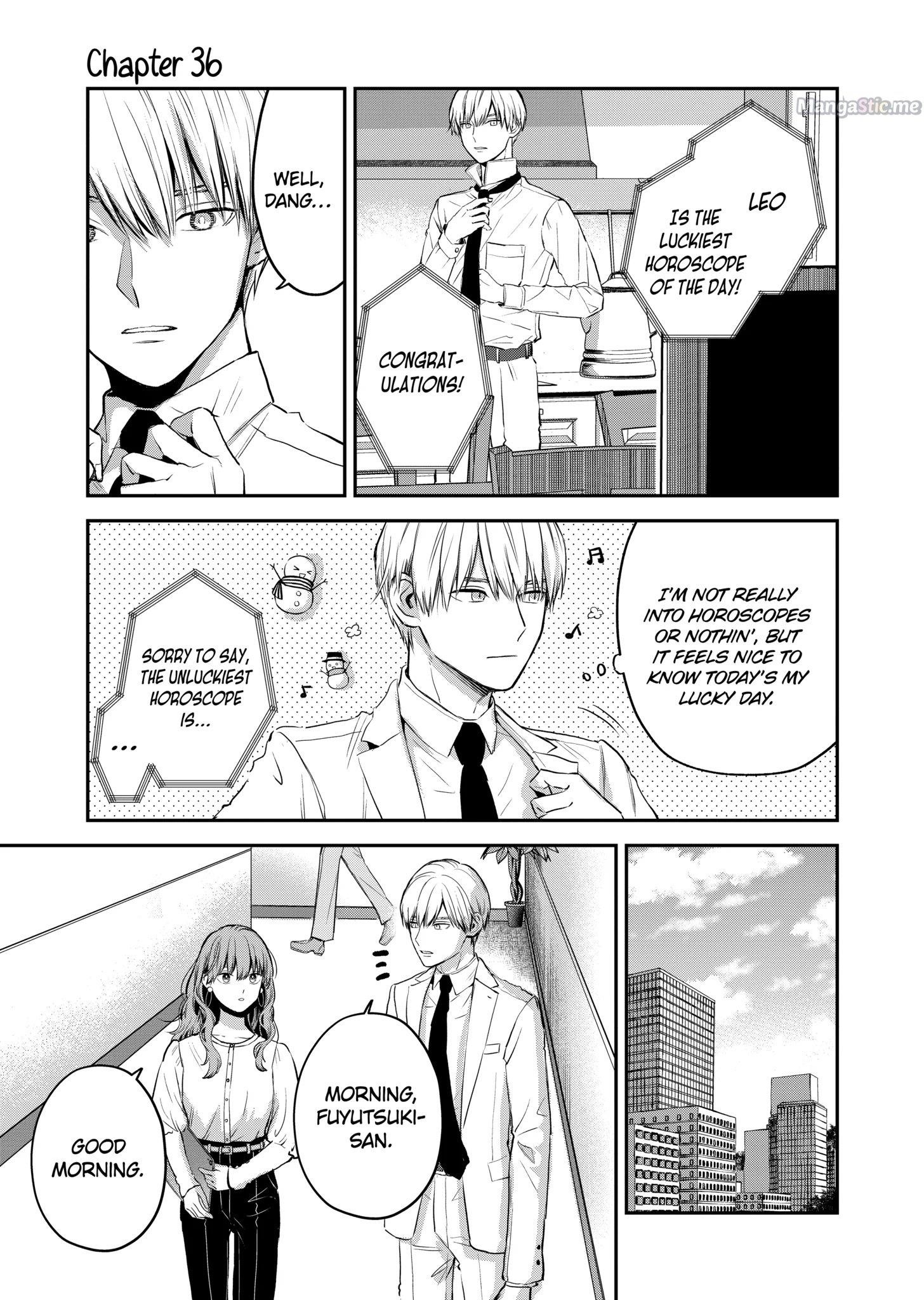 Ice Guy and the Cool Female Colleague Chapter 36 - Page 1