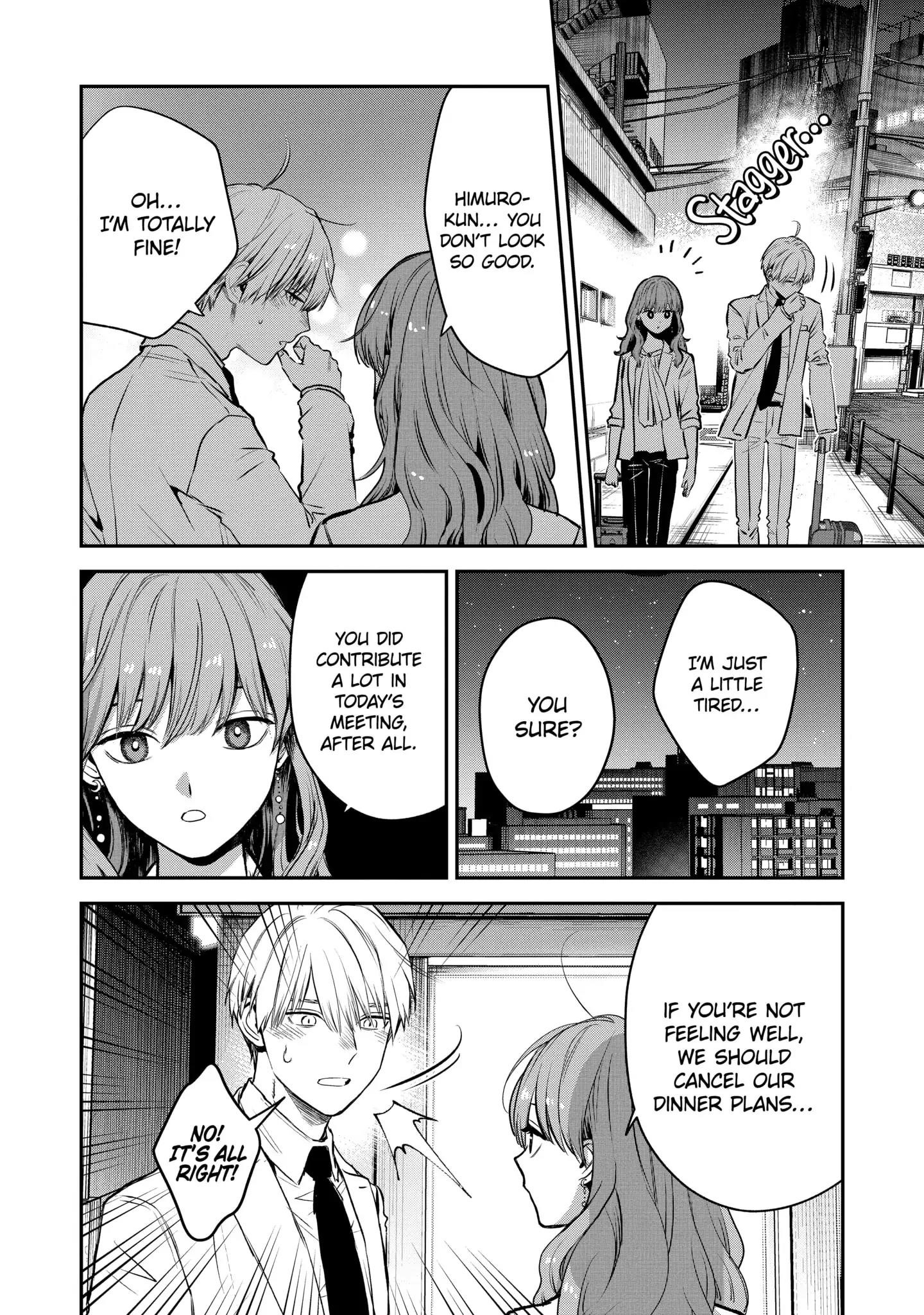 Ice Guy and the Cool Female Colleague Chapter 40.1 - Page 8