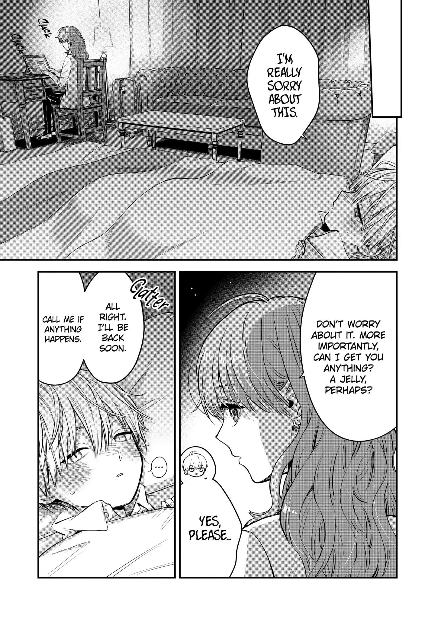 Ice Guy and the Cool Female Colleague Chapter 40.2 - Page 9