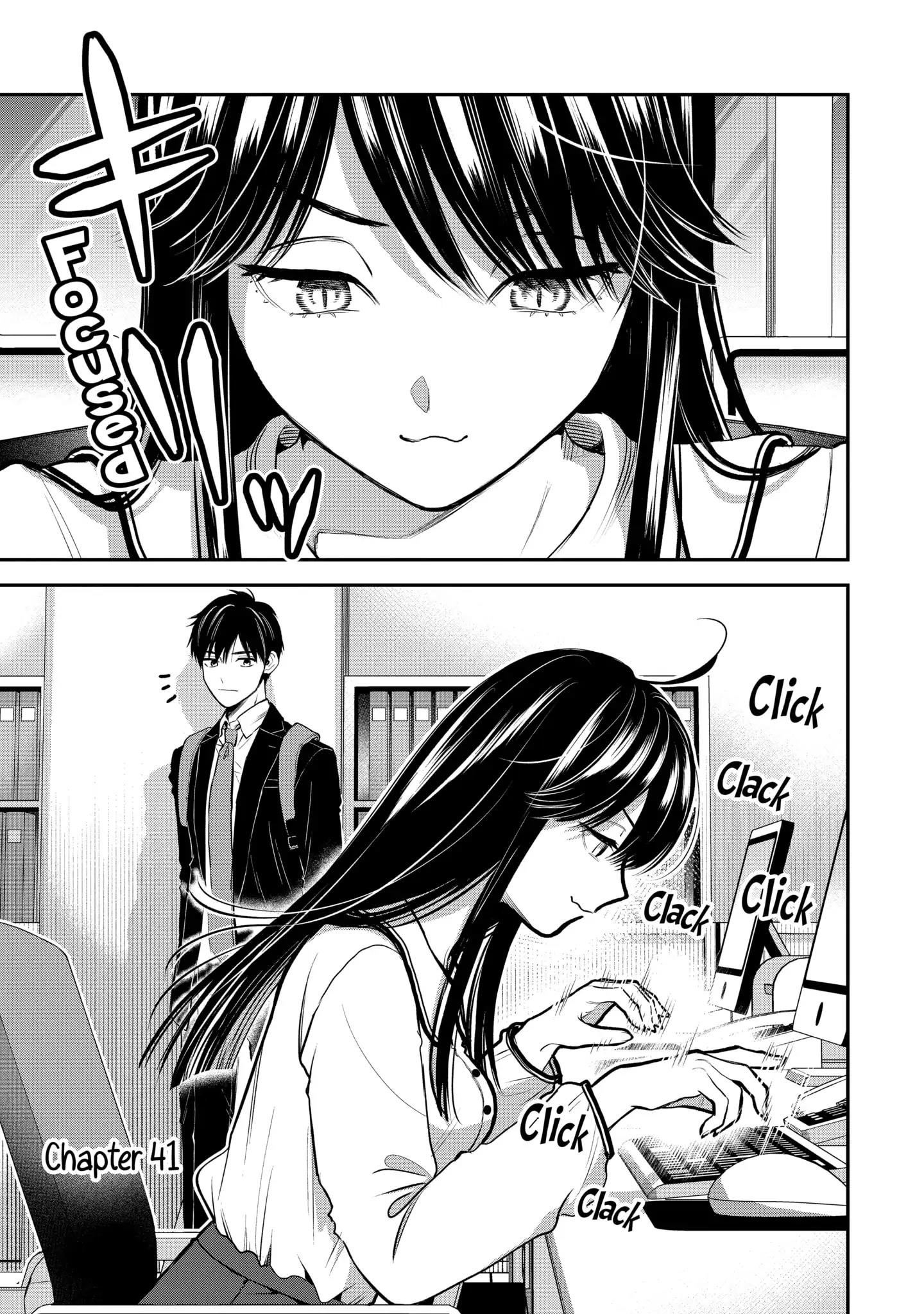Ice Guy and the Cool Female Colleague Chapter 41.1 - Page 1