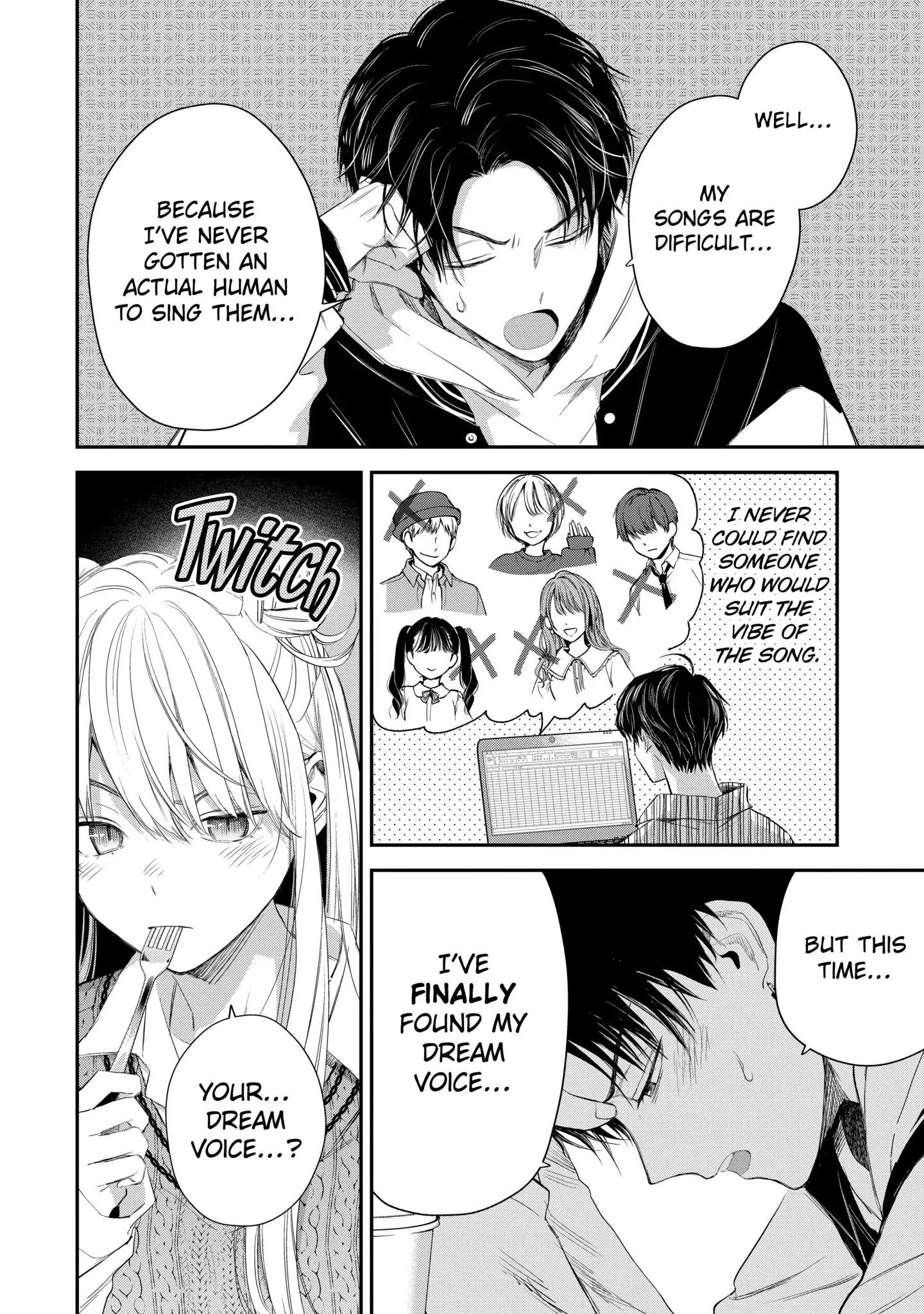 Ice Guy and the Cool Female Colleague Chapter 44.2 - Page 1