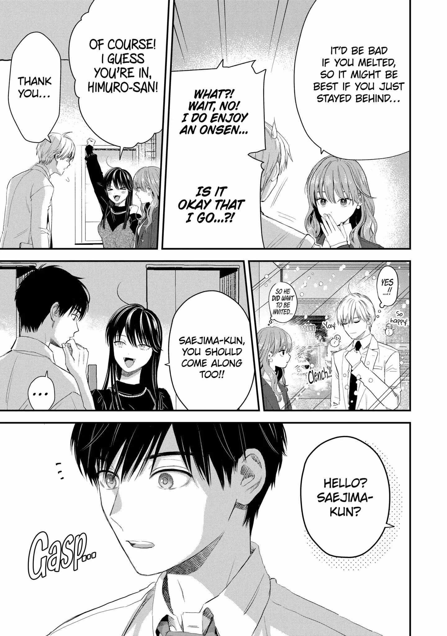 Ice Guy and the Cool Female Colleague Chapter 45.1 - Page 8