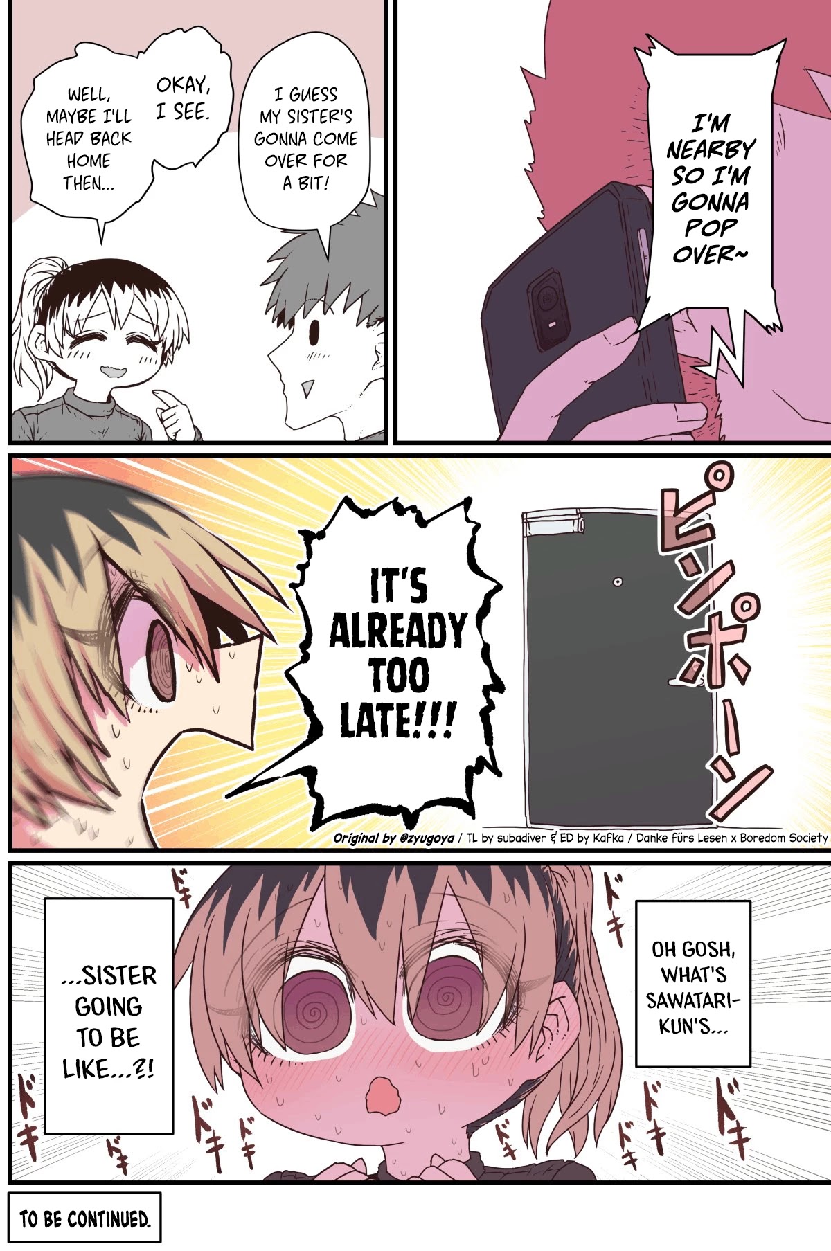 Batsuichide Nakimushina Otonarisan Chapter 10 - Page 4