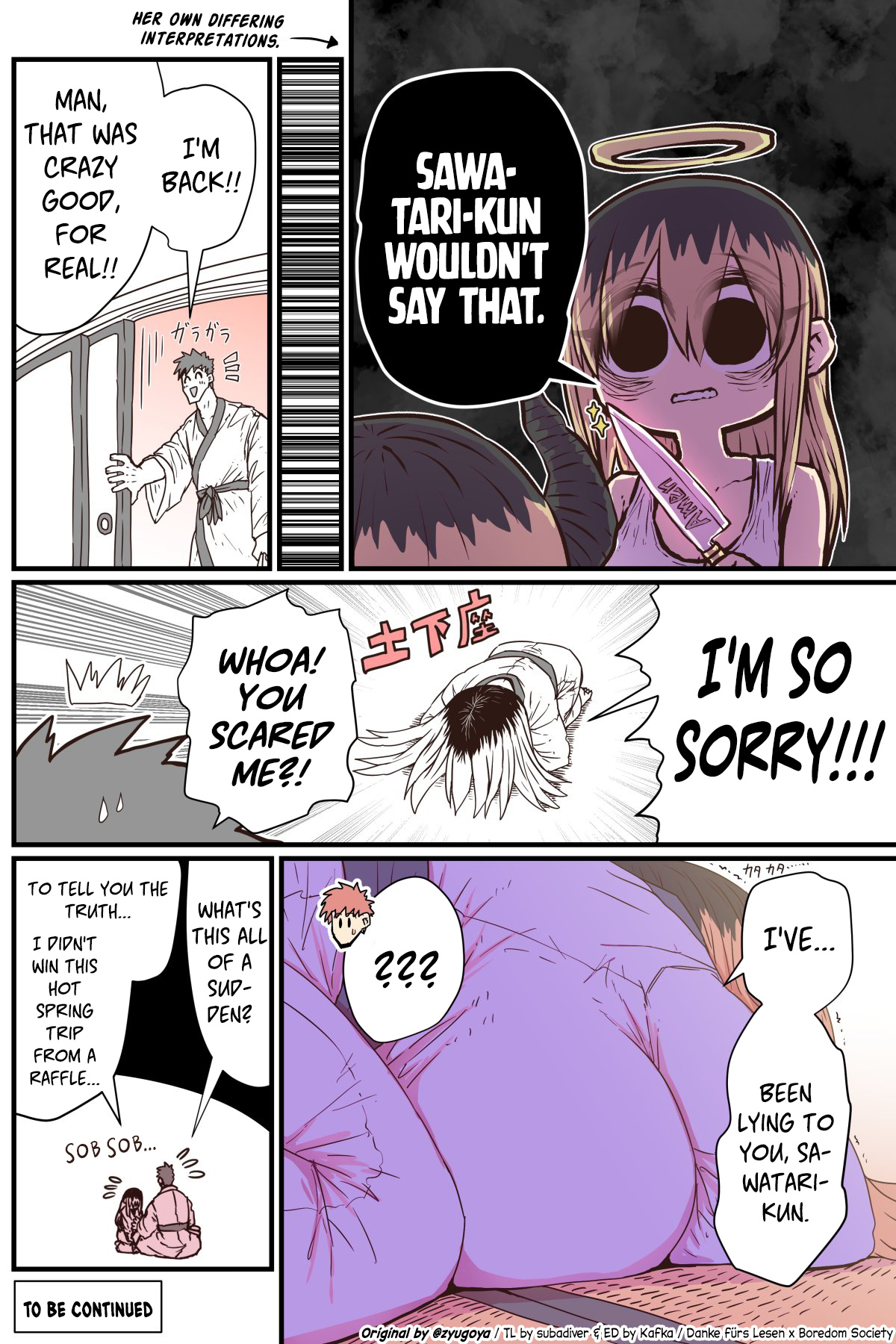 Batsuichide Nakimushina Otonarisan Chapter 18 - Page 4