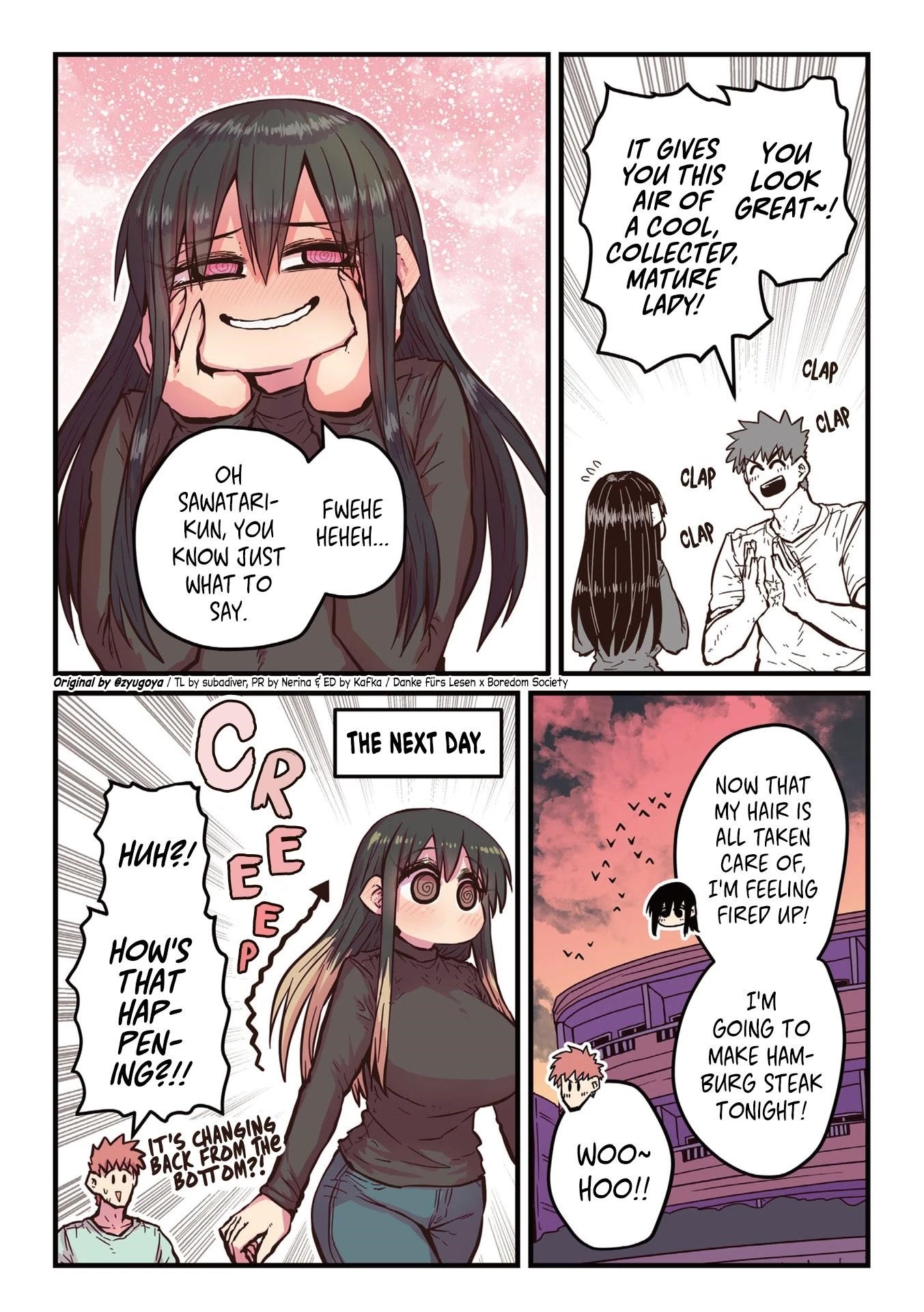 Batsuichide Nakimushina Otonarisan Chapter 55.7 - Page 2
