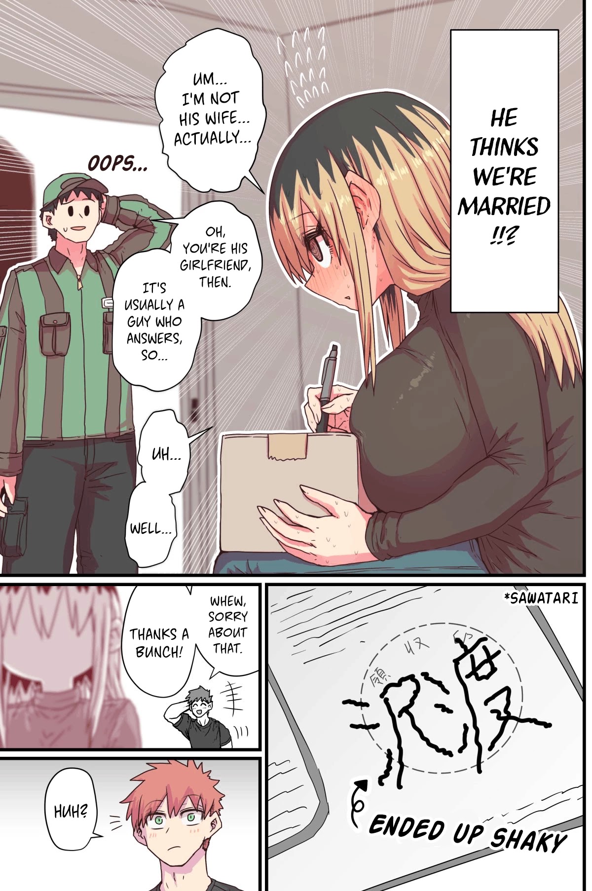 Batsuichide Nakimushina Otonarisan Chapter 6 - Page 3