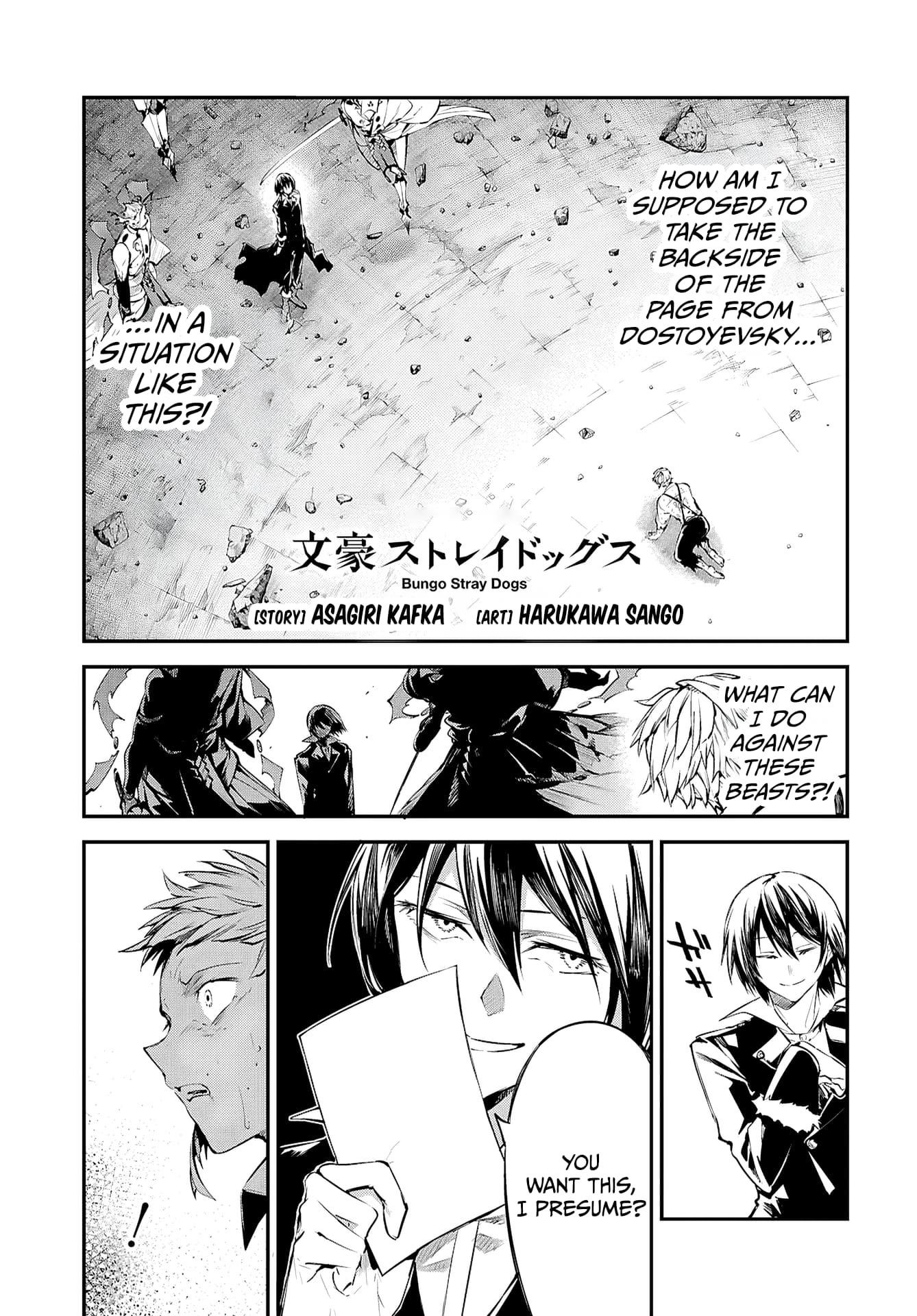 Bungou Stray Dogs Chapter 121 - Page 2