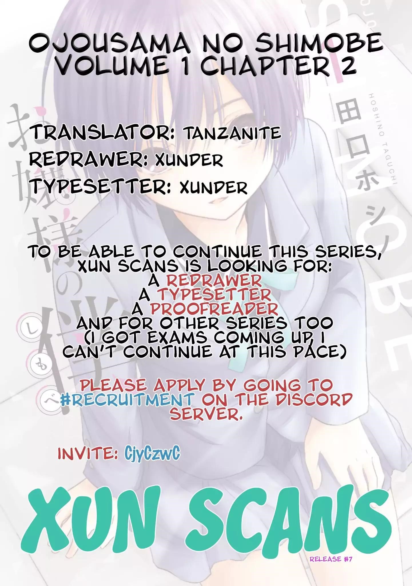 Ojousama No Shimobe Chapter 2 - Page 27