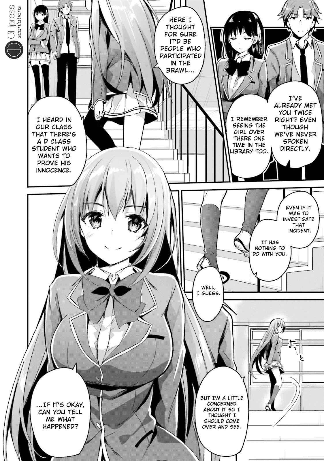 Youkoso Jitsuryoku Shijou Shugi no Kyoushitsu e Chapter 10 - Page 28