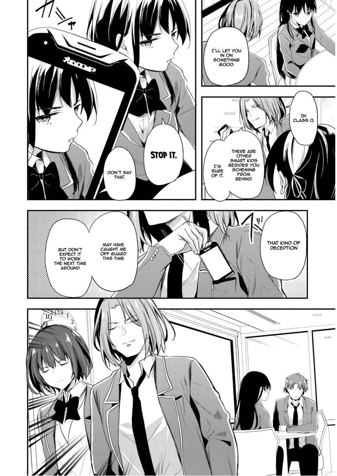 Youkoso Jitsuryoku Shijou Shugi no Kyoushitsu e Chapter 31 - Page 34