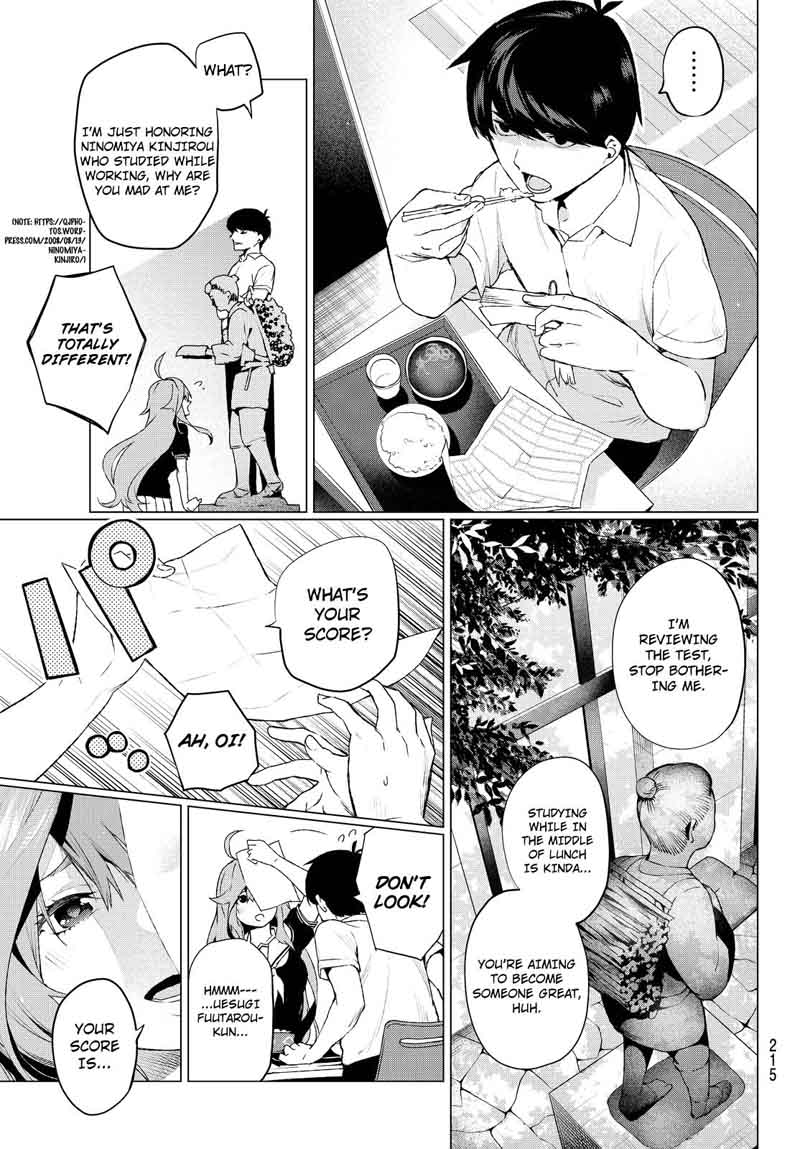 The Quintessential Quintuplets Chapter 0 - Page 9