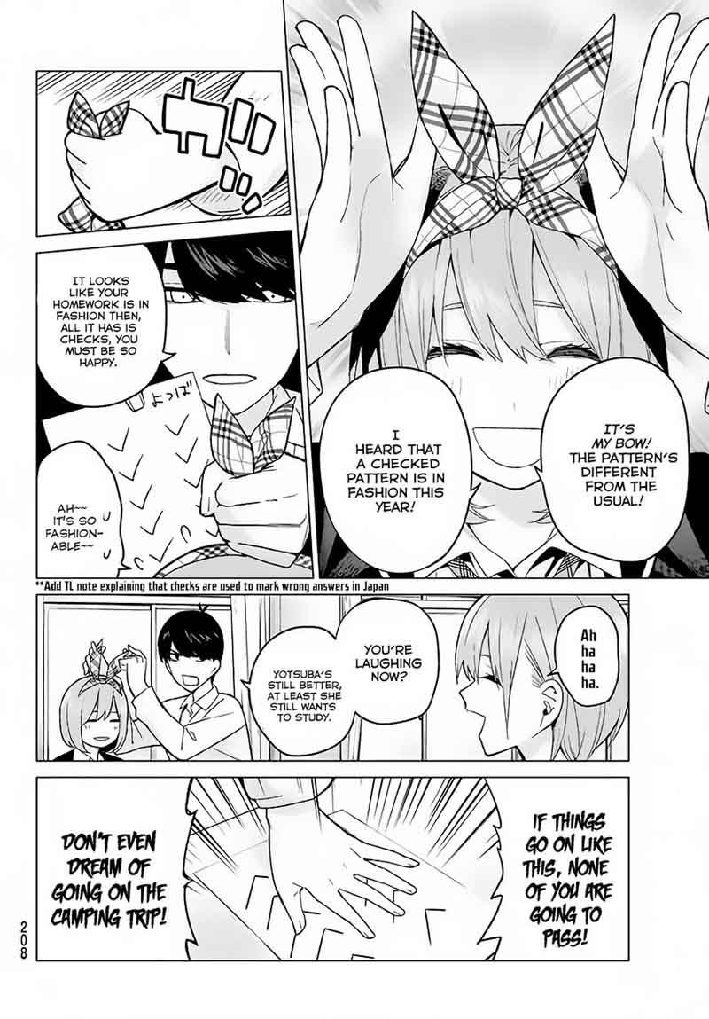 The Quintessential Quintuplets Chapter 15 - Page 13