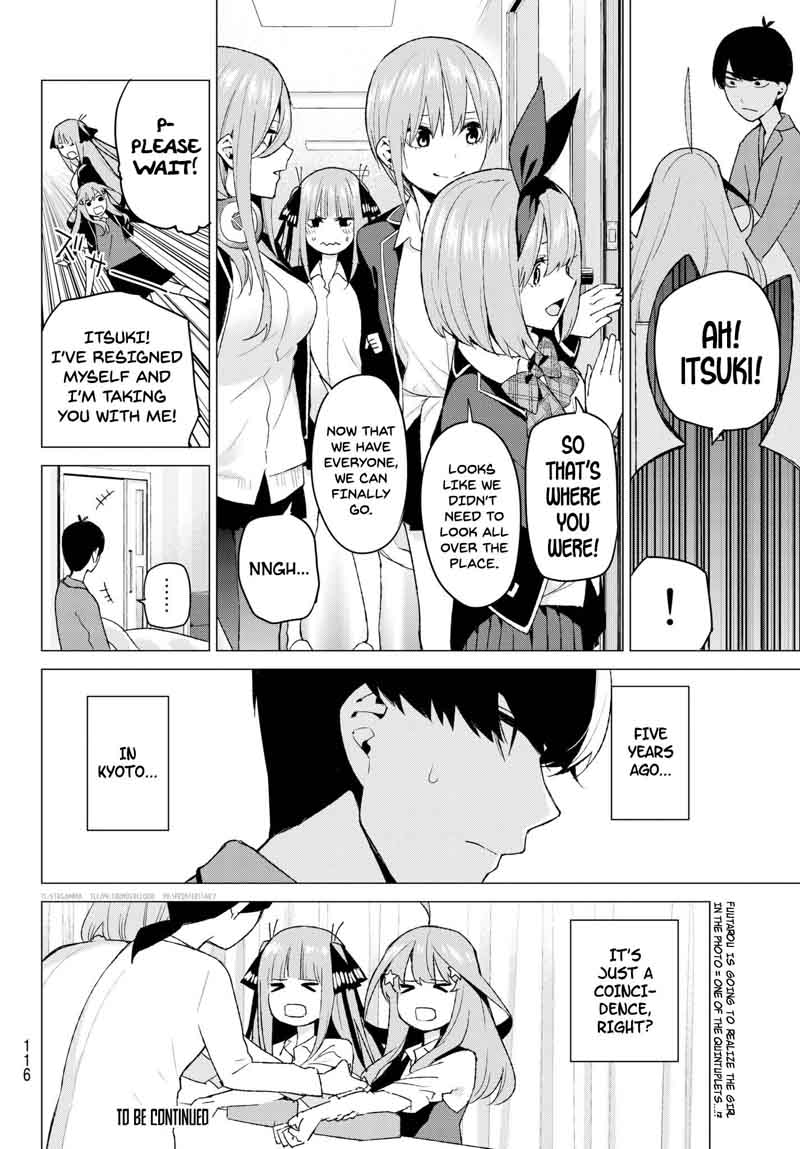 The Quintessential Quintuplets Chapter 34 - Page 19