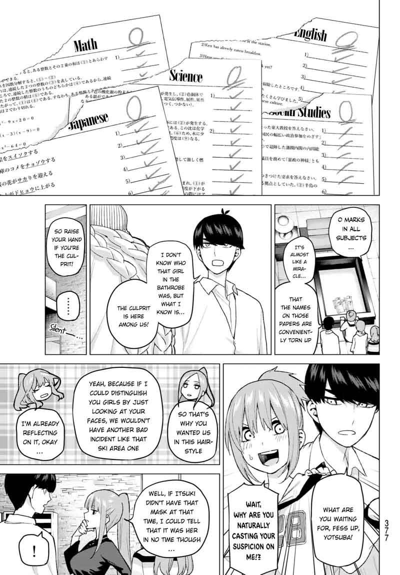 The Quintessential Quintuplets Chapter 35 - Page 6