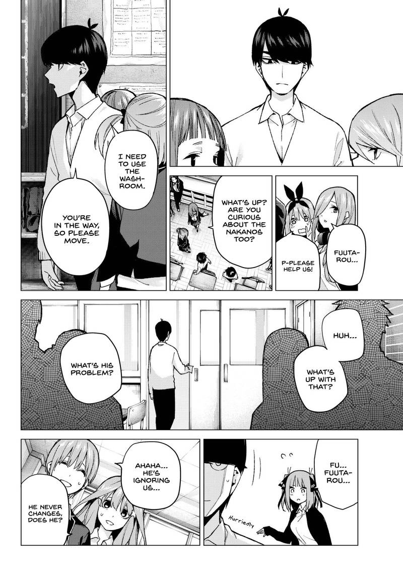 The Quintessential Quintuplets Chapter 70 - Page 4