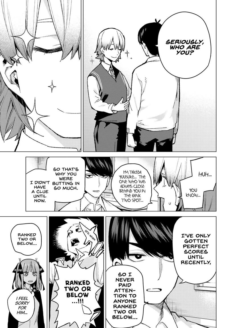 The Quintessential Quintuplets Chapter 73 - Page 13