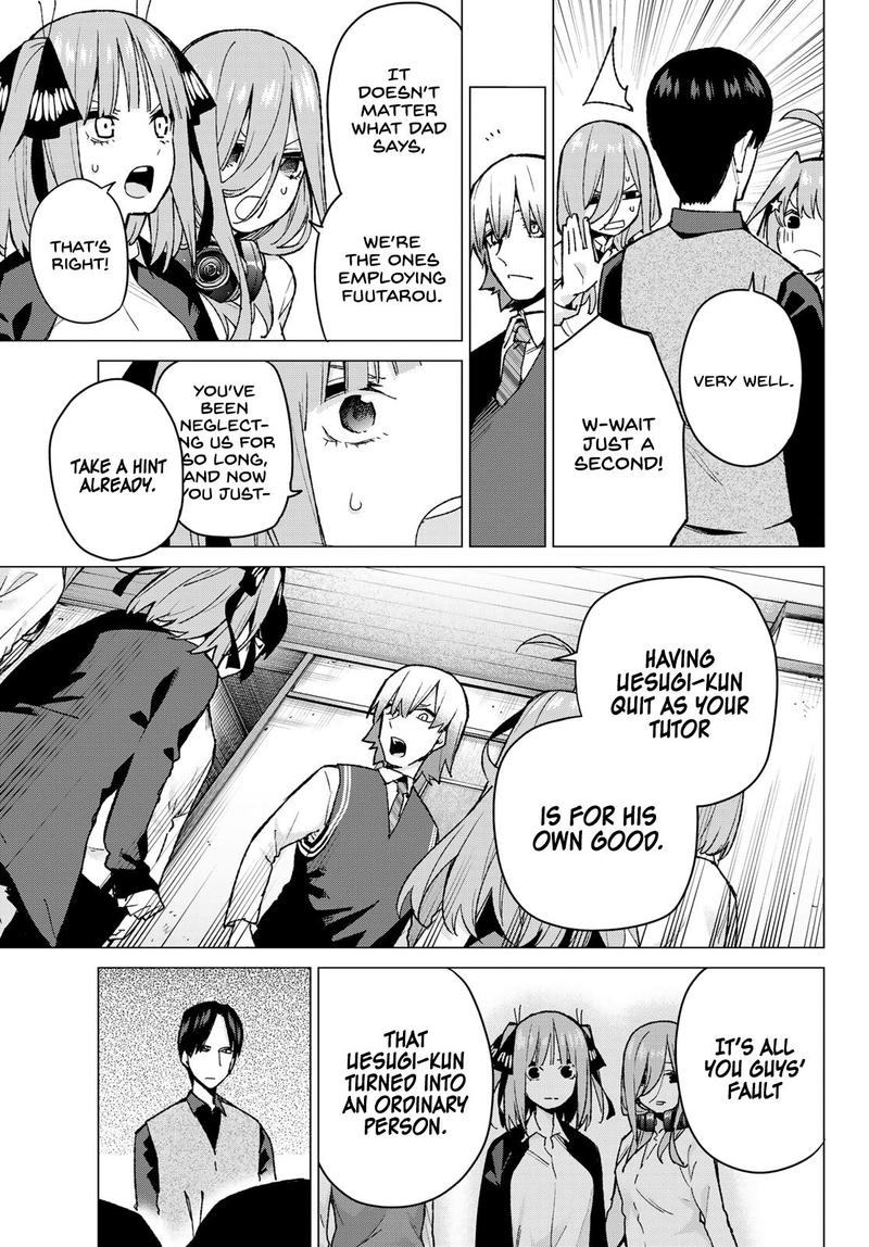 The Quintessential Quintuplets Chapter 73 - Page 15