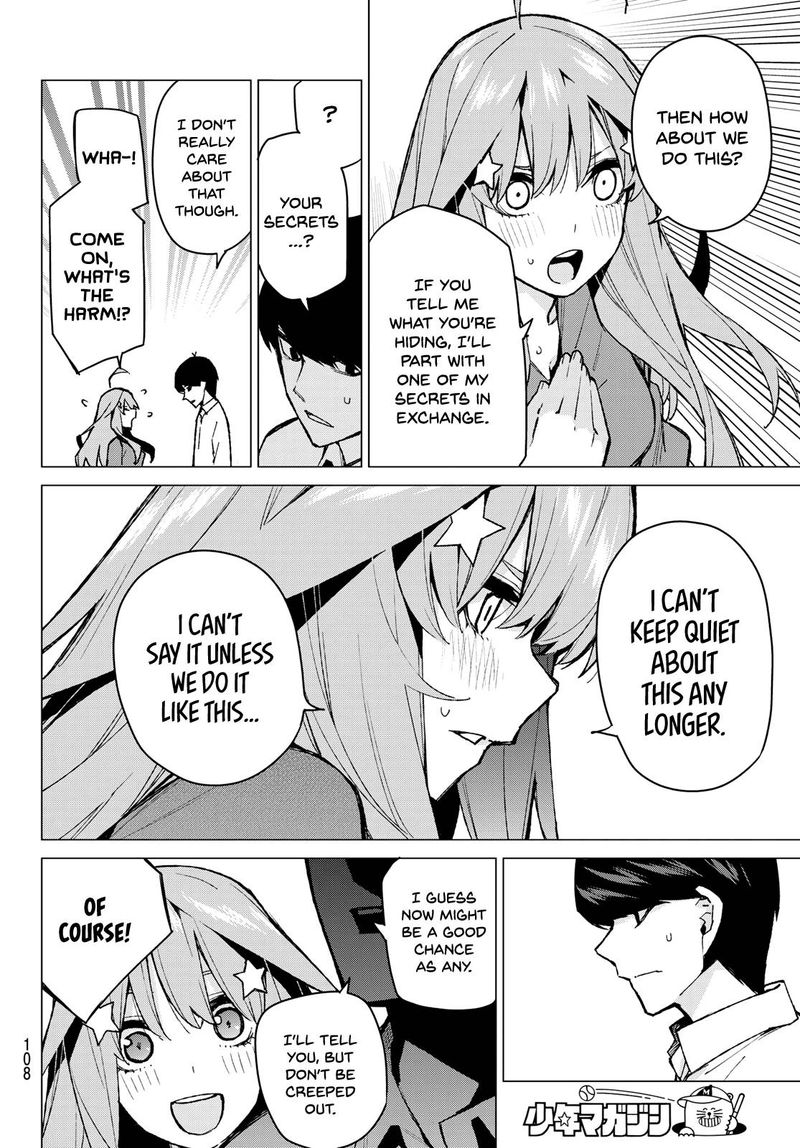 The Quintessential Quintuplets Chapter 77 - Page 12